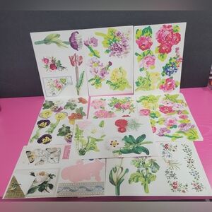Anna Griffin Garden Die Cuts.  31 Sheets. (0204)